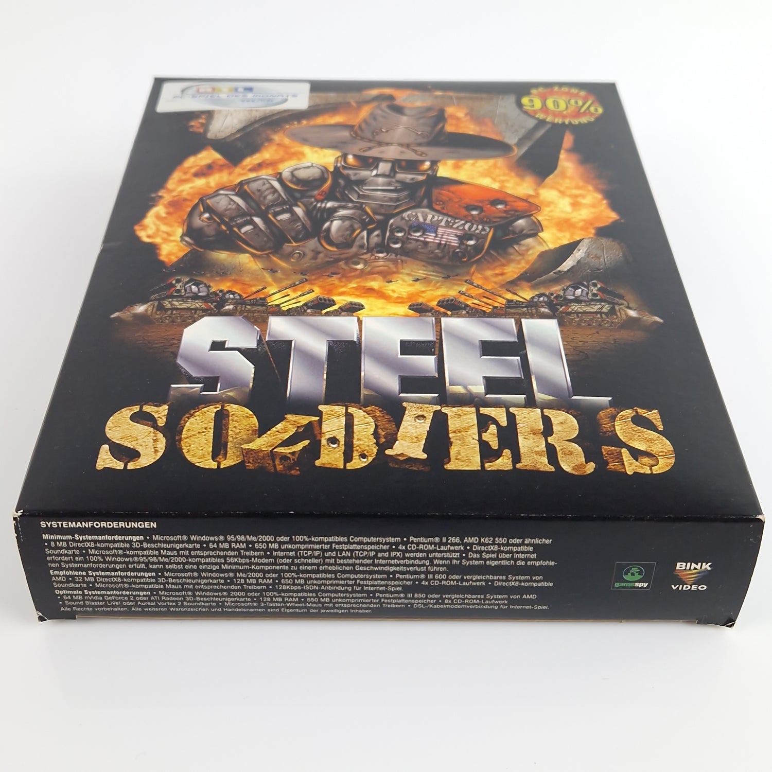 PC Spiel : Steel Soldiers - Computer CD-ROM Big Box OVP | PAL dt. Version