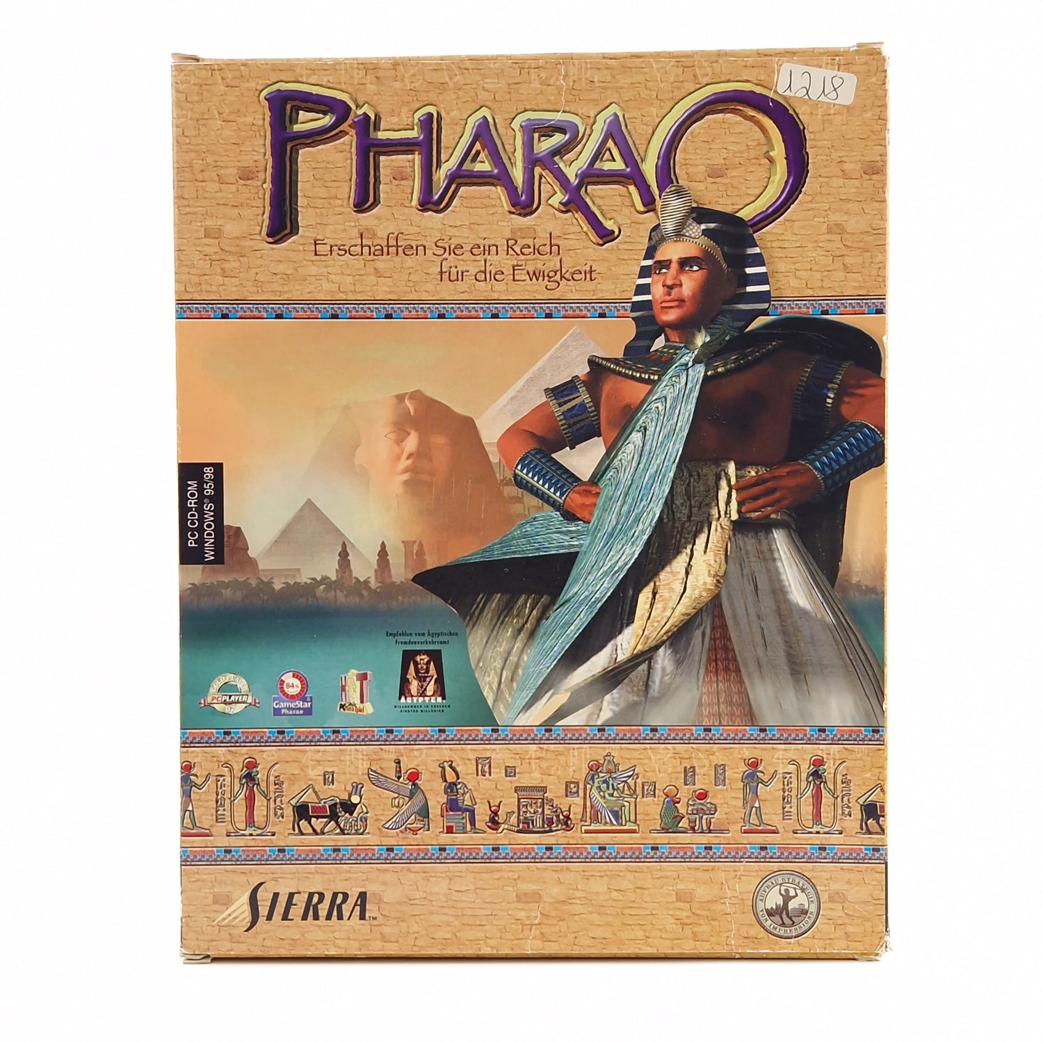 PC Spiel : Pharao Erschaffe ein Reich für die Ewigkeit - CD-ROM Big Box OVP