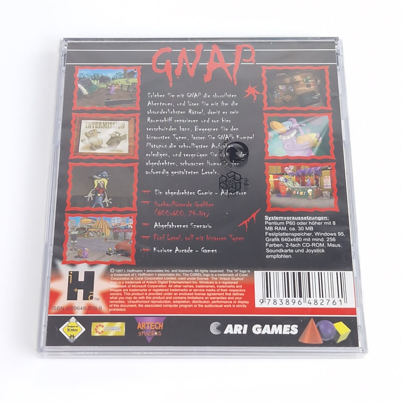 PC Spiel : GNAP - CD Rom Anleitung Jewel Case | Computer Spiel