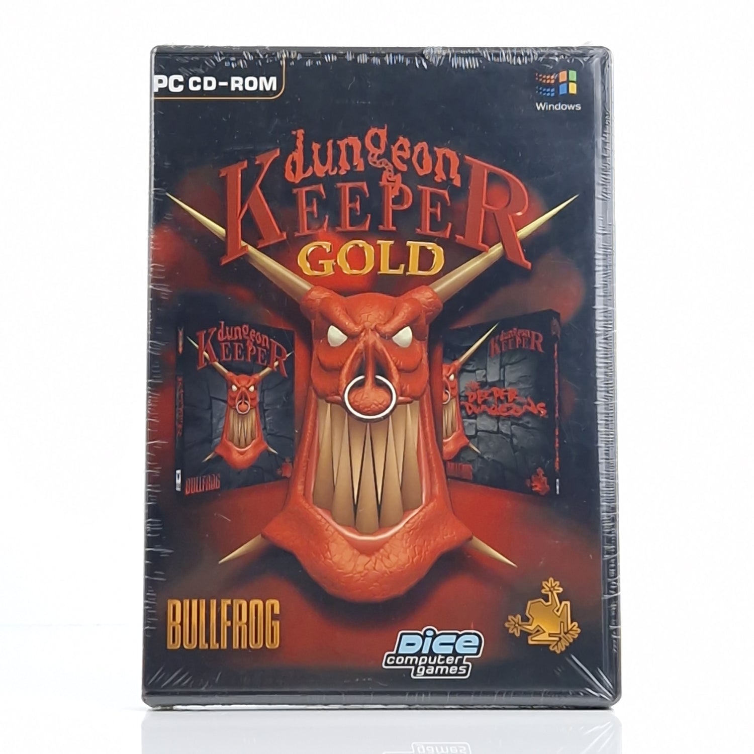 PC Spiel : Dungeon Keeper Gold - DvD Case NEU SEALED / Computer