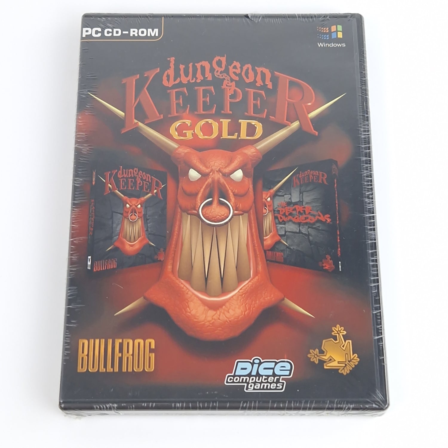 PC Spiel : Dungeon Keeper Gold - DvD Case NEU SEALED / Computer