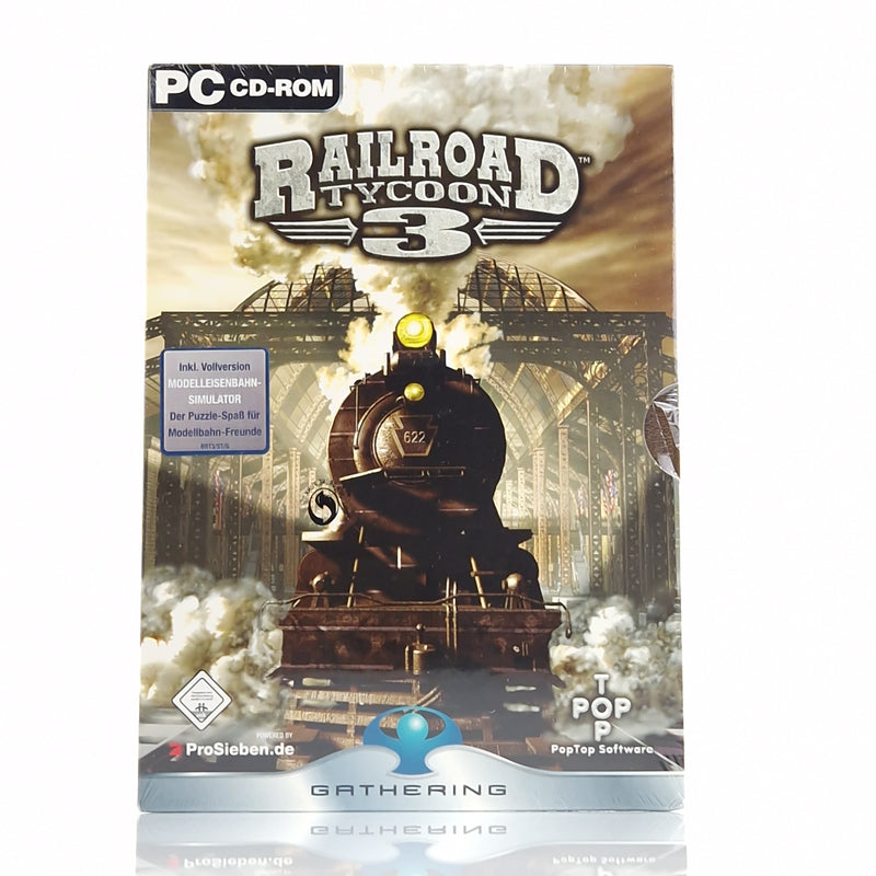 PC Spiel : Railroad Tycoon 3 - Computer CD-ROM Big Box | NEU NEW SEALED