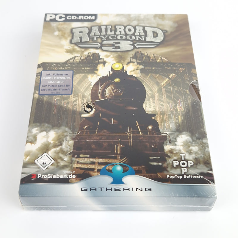 PC Spiel : Railroad Tycoon 3 - Computer CD-ROM Big Box | NEU NEW SEALED