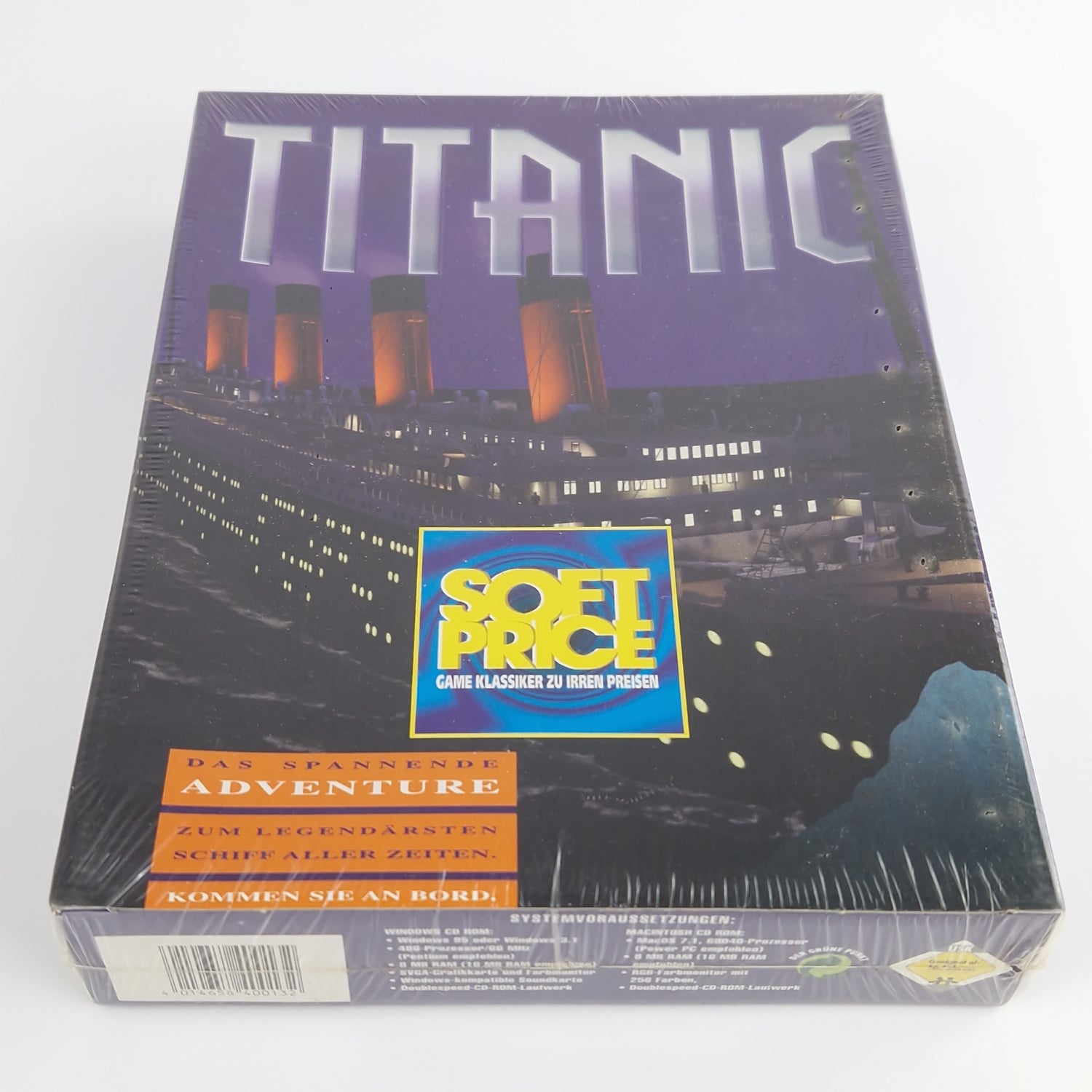 PC Spiel : Titanic - Computer CD-ROM Big Box OVP deutsch | NEU NEW SEALED