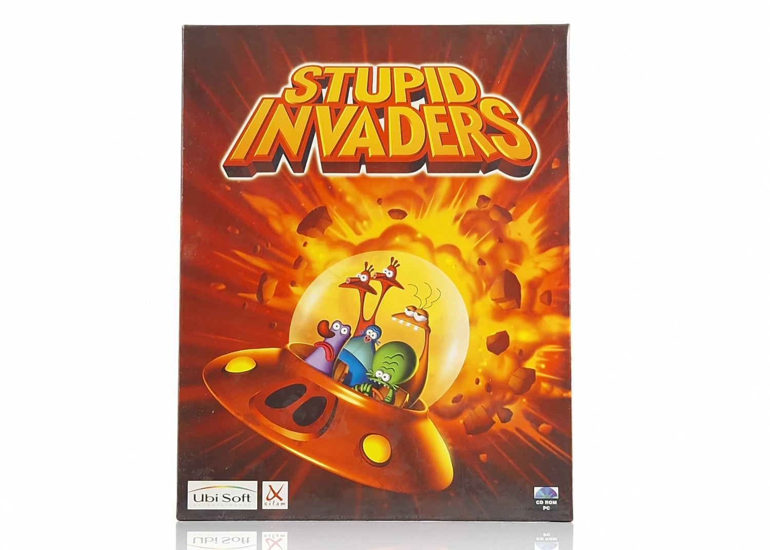 PC Spiel : Stupid Invaders- Computer CD-ROM Big Box OVP deutsch  NEU NEW SEALED