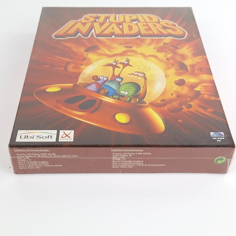 PC Spiel : Stupid Invaders- Computer CD-ROM Big Box OVP deutsch  NEU NEW SEALED