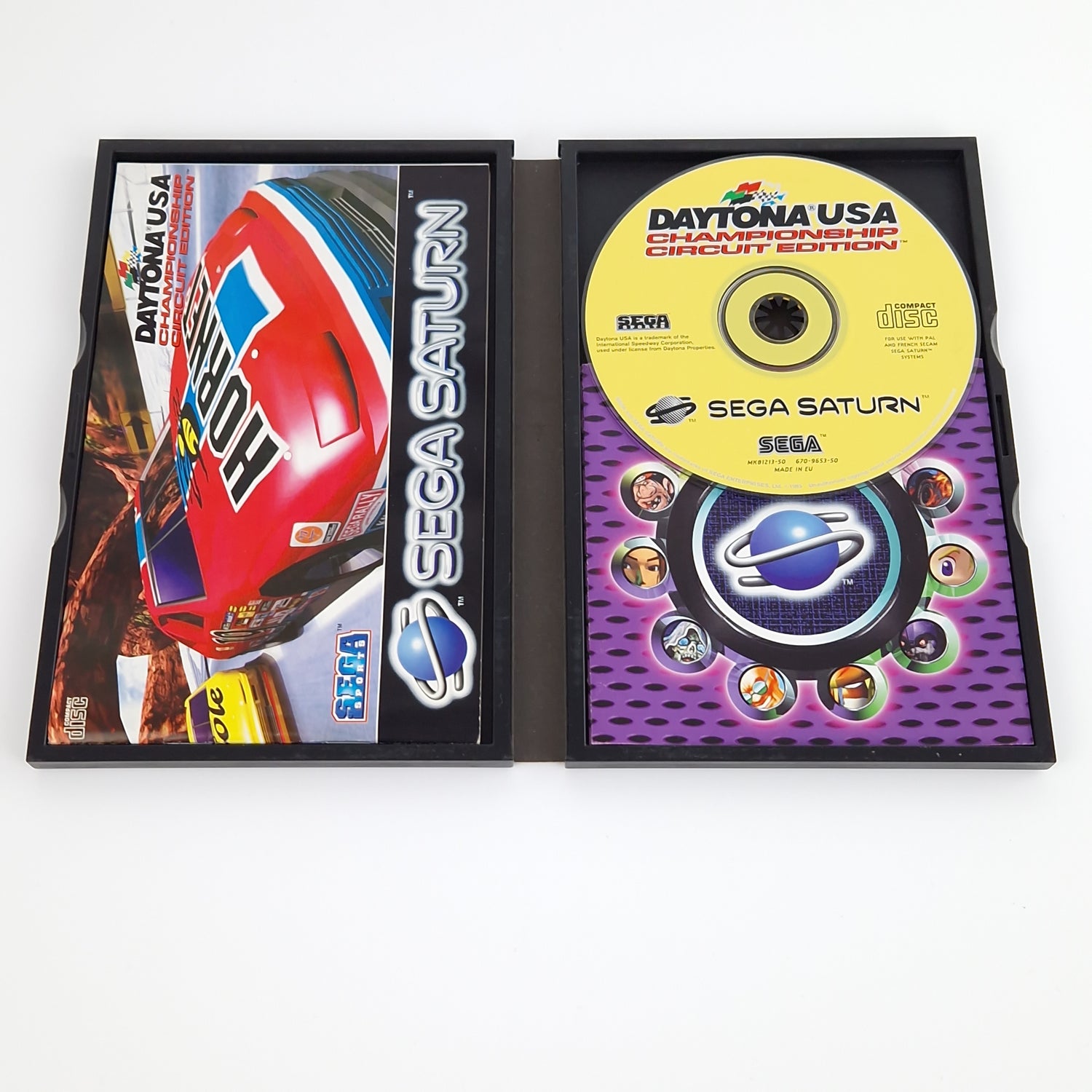 Sega Saturn Spiel : Daytona USA Championship Circuit Edition - Autorennen PAL