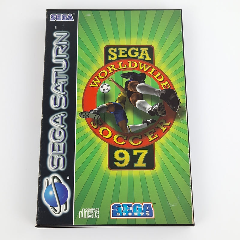 Sega Saturn Spiel : Sega Worldwide Soccer 97 - CD Anleitung OVP | PAL Fußball