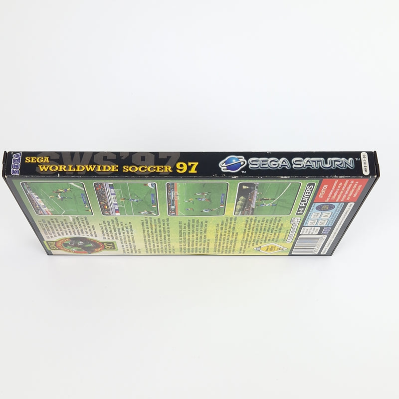 Sega Saturn Spiel : Sega Worldwide Soccer 97 - CD Anleitung OVP | PAL Fußball