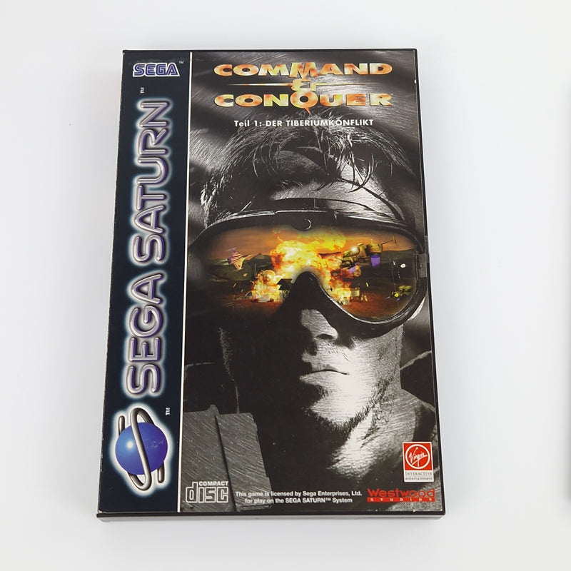 Sega Saturn Spiel : Command & Conquer Teil 1 Der Tiberiumkonflikt - OVP PAL Disk