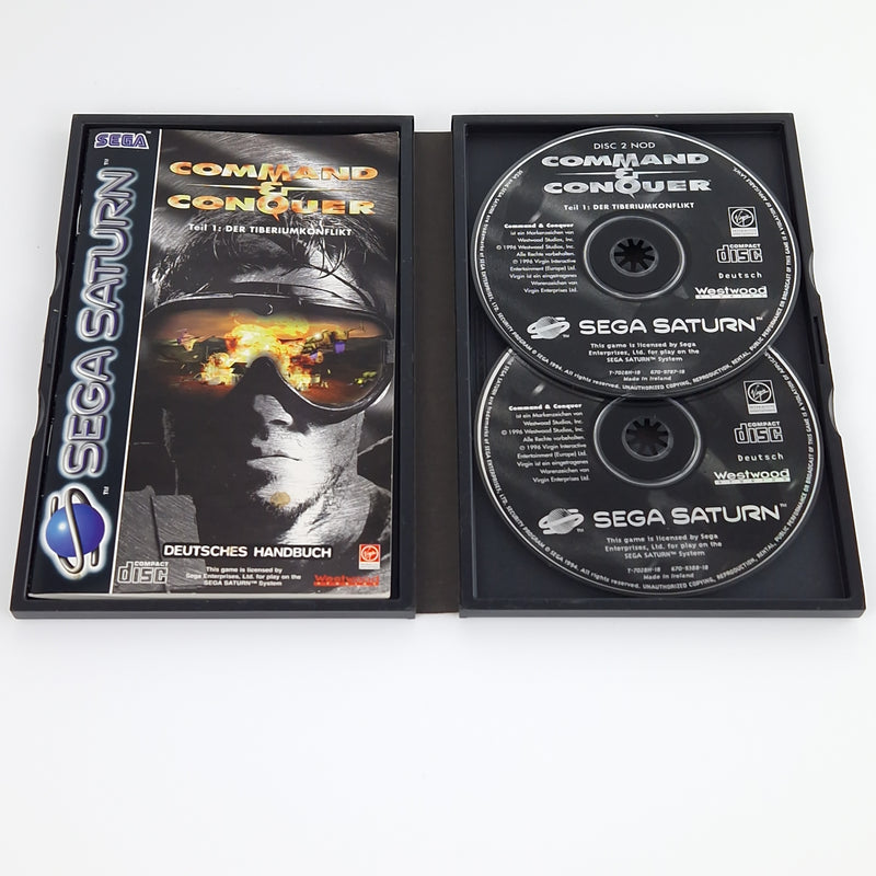 Sega Saturn Spiel : Command & Conquer Teil 1 Der Tiberiumkonflikt - OVP PAL Disk