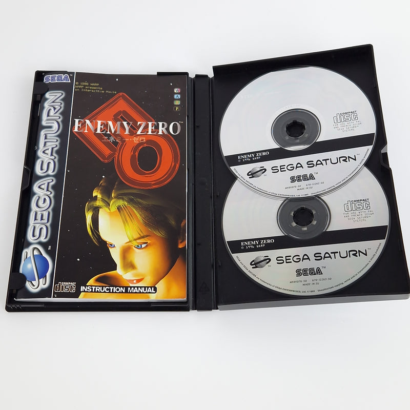 Sega Saturn Spiel : Enemy Zero - CD Anleitung OVP | PAL Disk