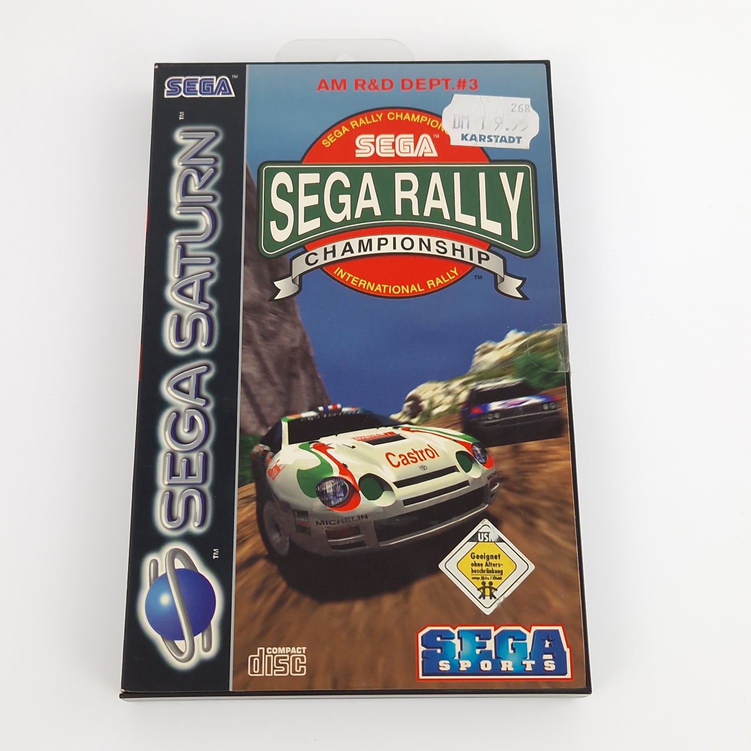 Sega Saturn Spiel : Sega Rally Championship International Rally - OVP PAL