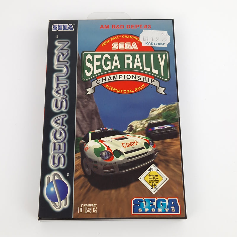 Sega Saturn Spiel : Sega Rally Championship International Rally - OVP PAL