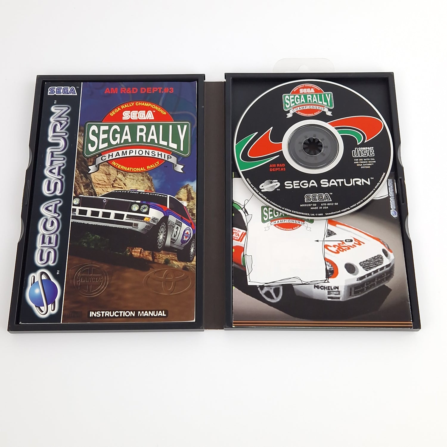 Sega Saturn Spiel : Sega Rally Championship International Rally - OVP PAL