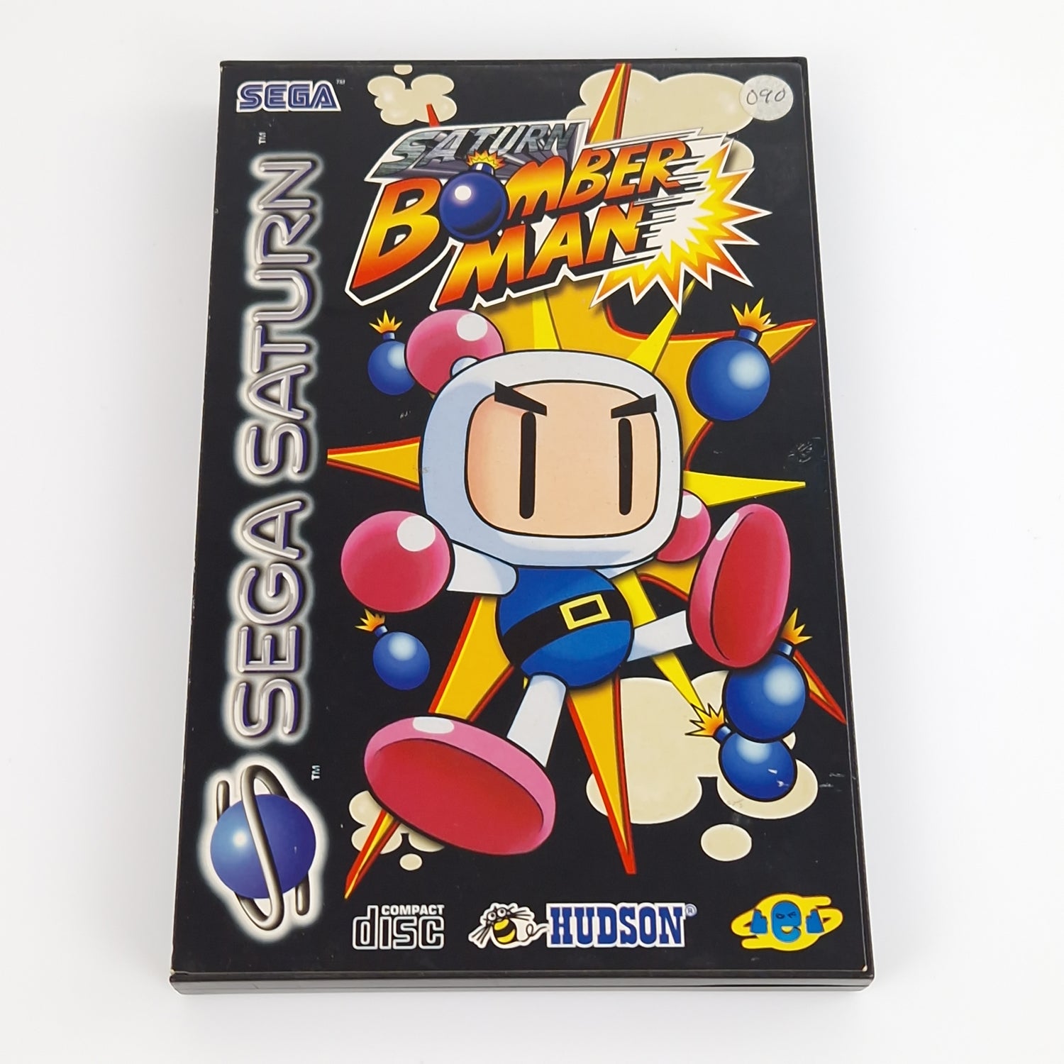 Sega Saturn Spiel : Bomberman - CD Anleitung OVP | PAL Disk Bomber Man