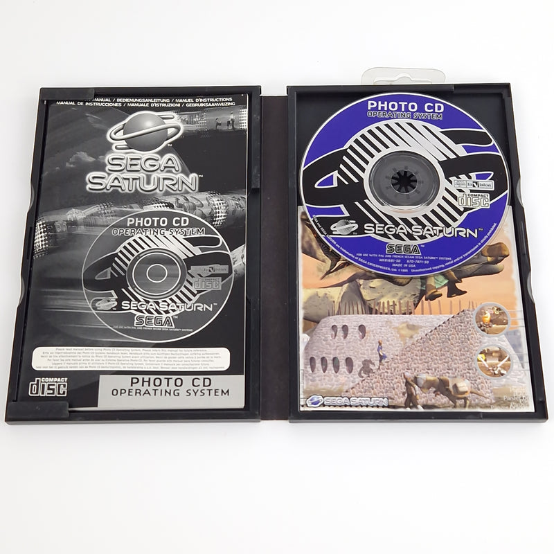 Sega Saturn Spiel : Photo Operating System - CD Anleitung OVP | PAL Disk