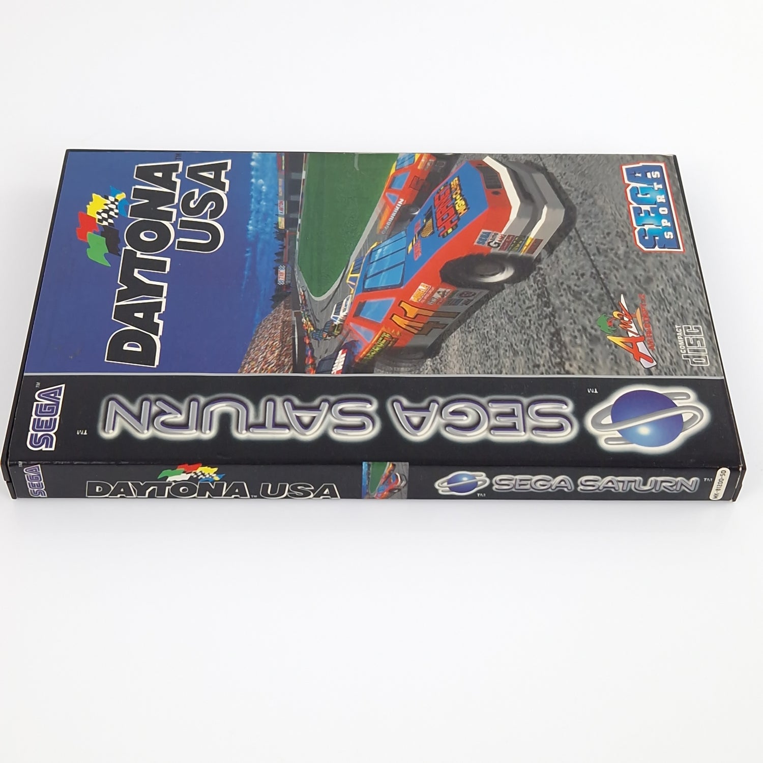 Sega Saturn Spiel : Daytona USA - CD Anleitung OVP | PAL Disk Autorennen