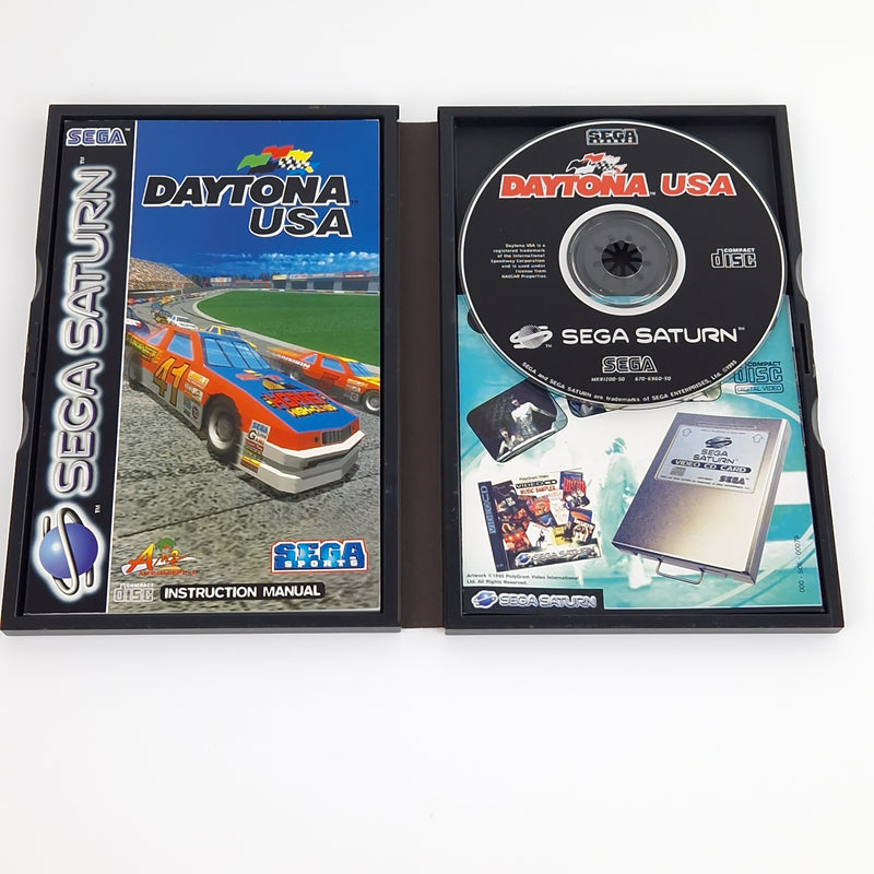 Sega Saturn Spiel : Daytona USA - CD Anleitung OVP | PAL Disk Autorennen