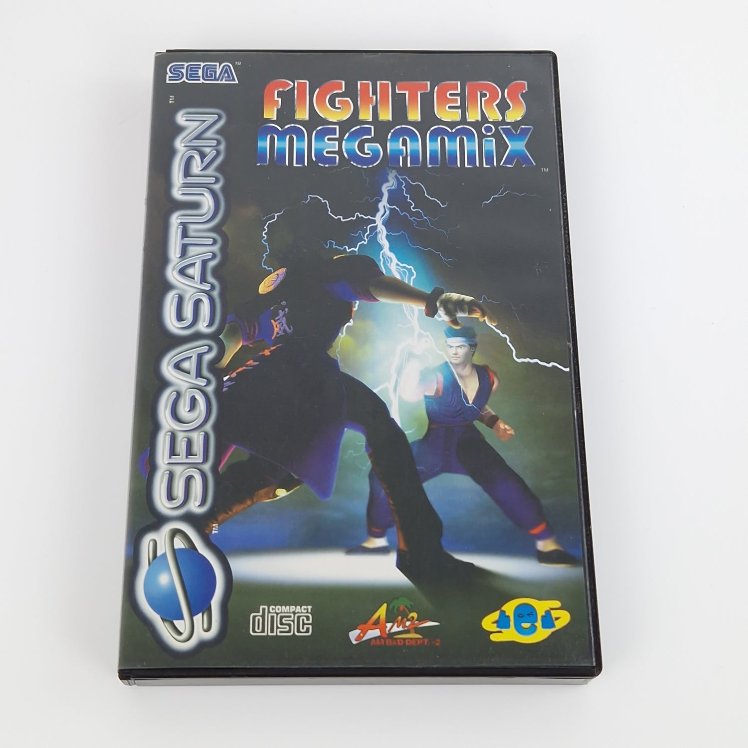 Sega Saturn Spiel : Fighters Megamix - CD Anleitung OVP | PAL Disk