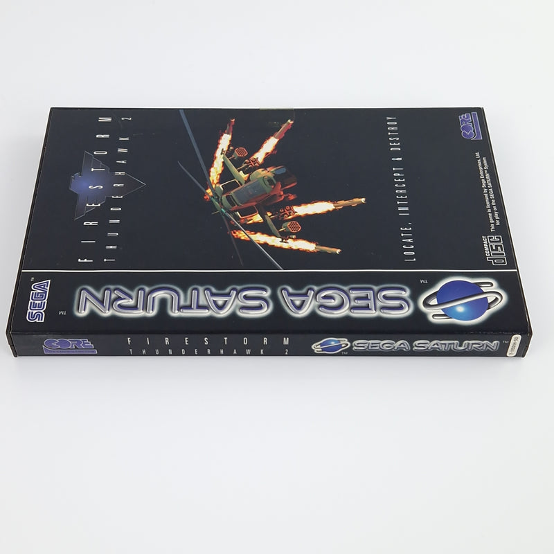 Sega Saturn Spiel : Firestorm Thunderhawk 2 - CD Anleitung OVP | PAL Disk