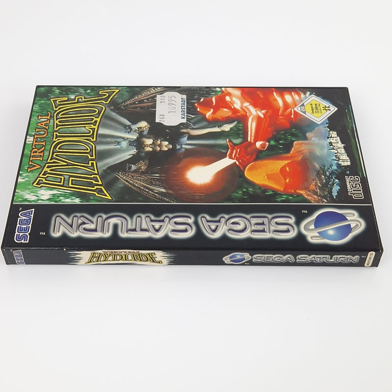 Sega Saturn Spiel : Virtual Hydlide - CD Anleitung OVP | PAL Disk