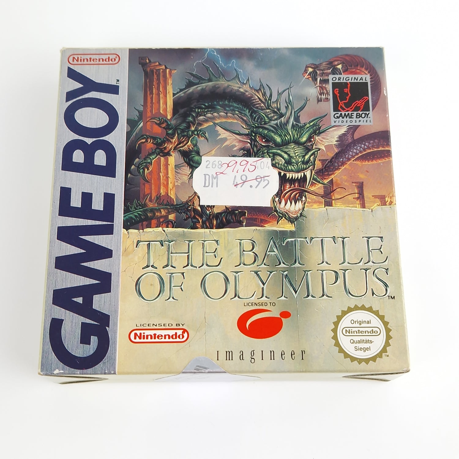 Nintendo Gameboy Classic Spiel : The Battle of Olympus - Modul Anl. OVP Game Boy