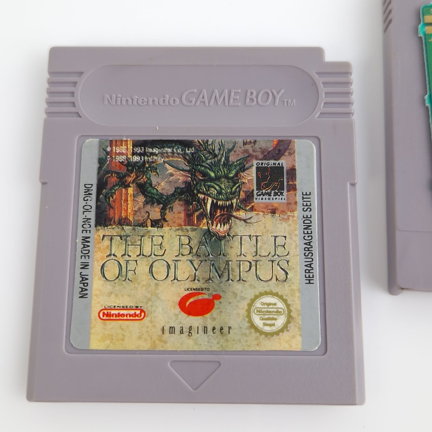 Nintendo Gameboy Classic Spiel : The Battle of Olympus - Modul Anl. OVP Game Boy