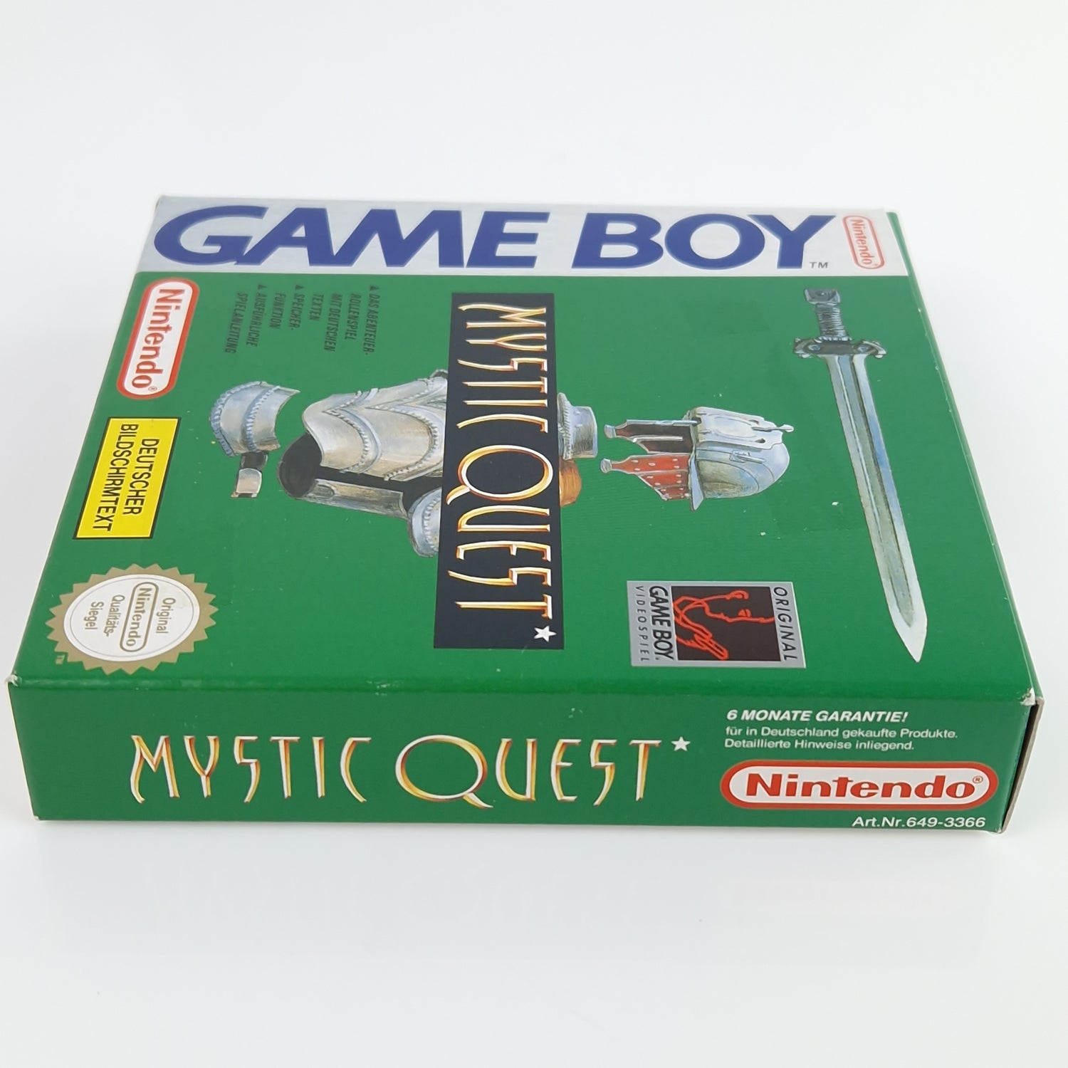 Nintendo Gameboy Classic : Mystic Quest - Modul Anl Karte OVP | Game Boy PAL [2]