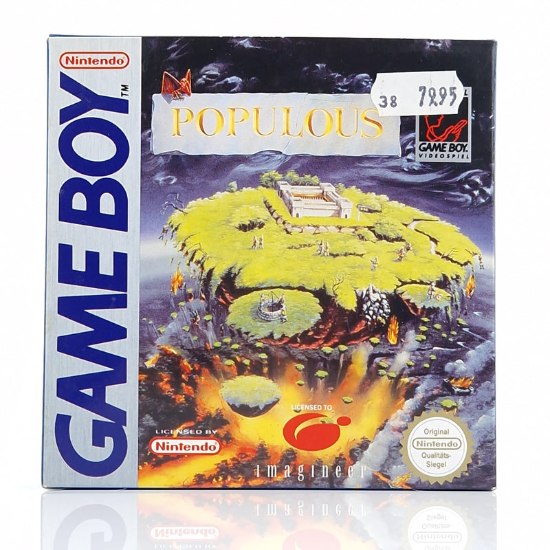 Nintendo Game Boy Spiel : Populous - Game Boy Classic PAL | Modul Anl. OVP