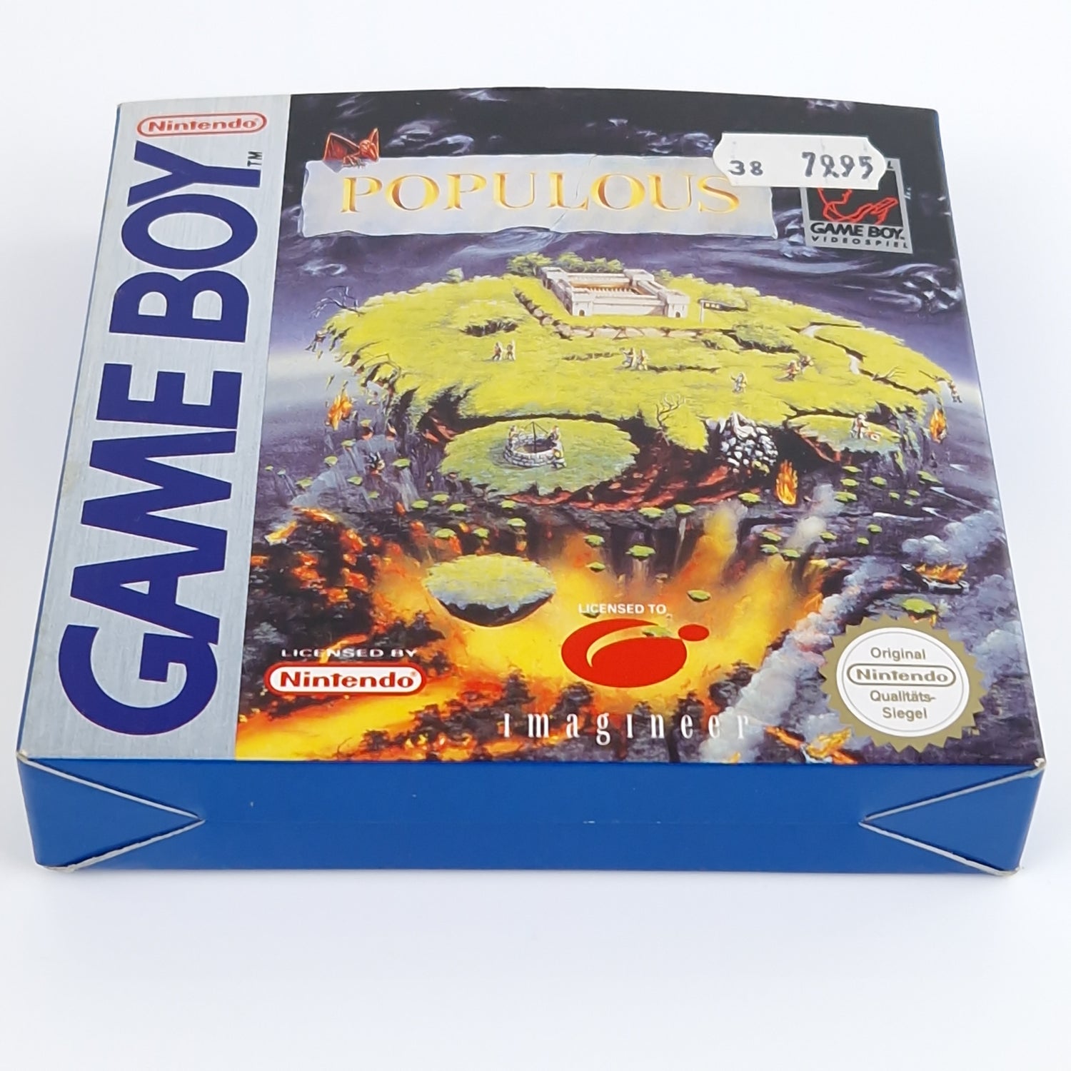 Nintendo Game Boy Spiel : Populous - Game Boy Classic PAL | Modul Anl. OVP