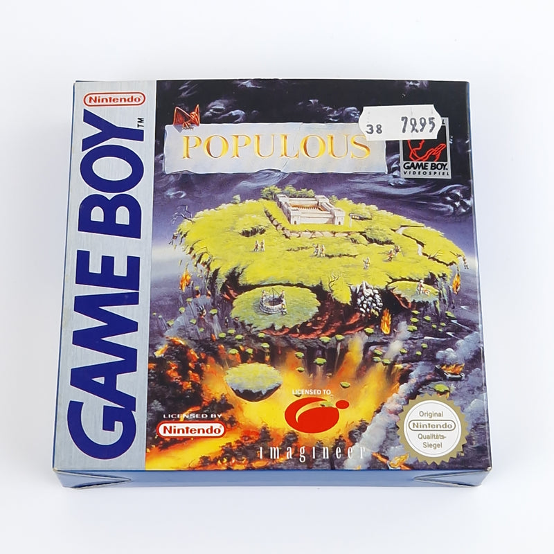 Nintendo Game Boy Spiel : Populous - Game Boy Classic PAL | Modul Anl. OVP