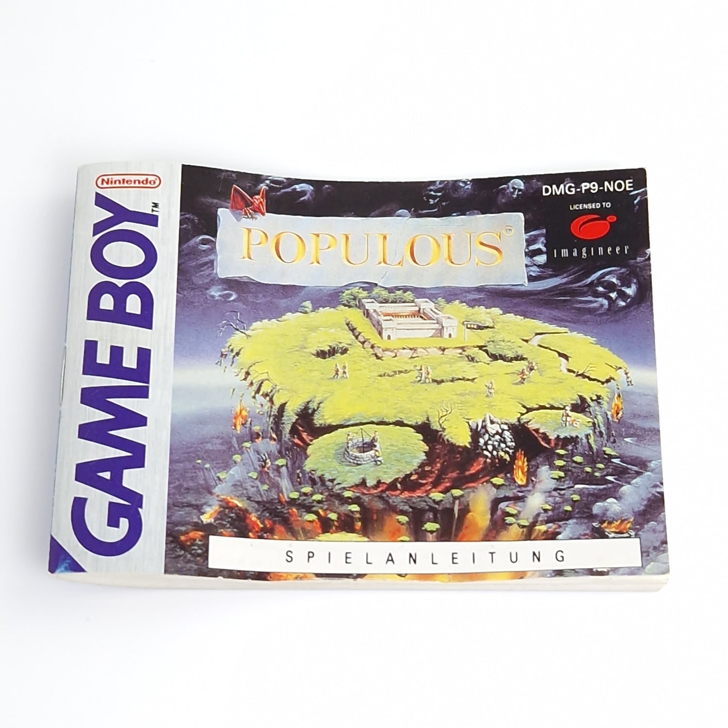 Nintendo Game Boy Spiel : Populous - Game Boy Classic PAL | Modul Anl. OVP