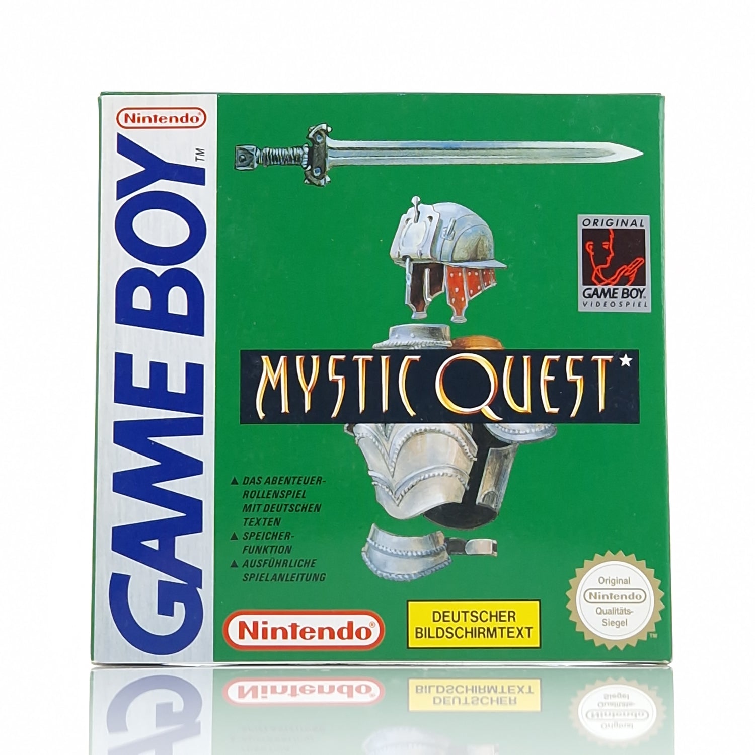 Nintendo Gameboy Classic : Mystic Quest - Modul Anl Karte OVP | Game Boy PAL