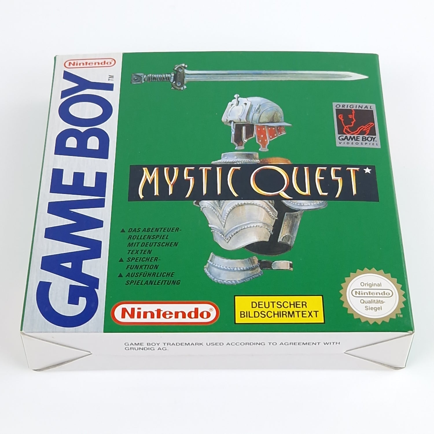 Nintendo Gameboy Classic : Mystic Quest - Modul Anl Karte OVP | Game Boy PAL