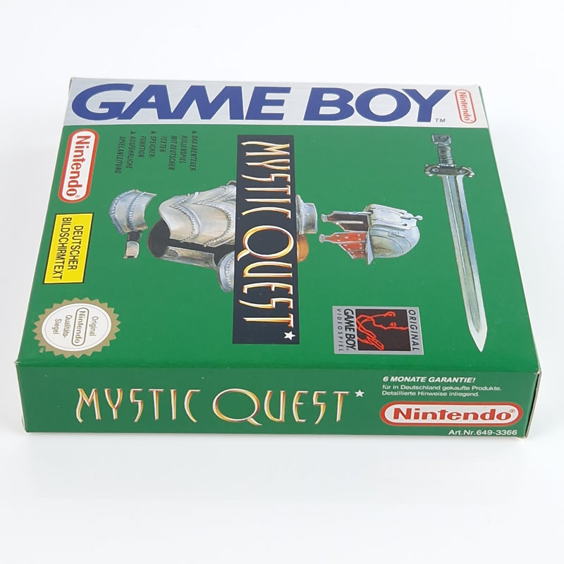 Nintendo Gameboy Classic : Mystic Quest - Modul Anl Karte OVP | Game Boy PAL