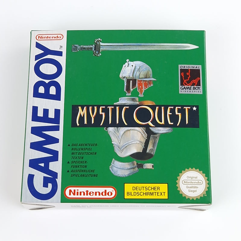 Nintendo Gameboy Classic : Mystic Quest - Modul Anl Karte OVP | Game Boy PAL