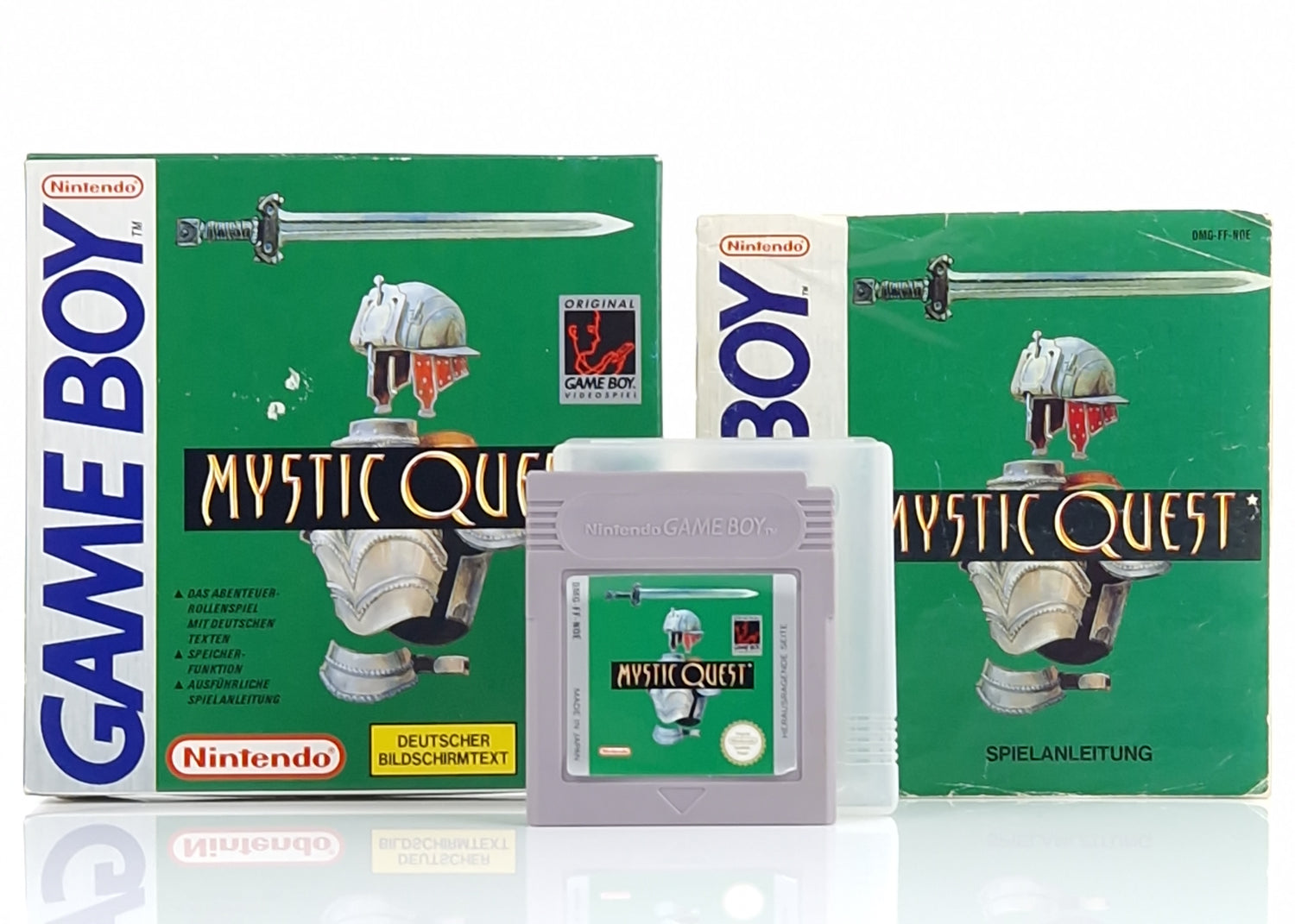 Nintendo Gameboy Classic Spiel : Mystic Quest - Modul Anl. OVP | Game Boy PAL