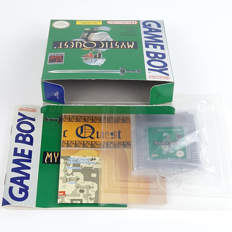 Nintendo Gameboy Classic : Mystic Quest - Modul Anl Karte OVP | Game Boy PAL