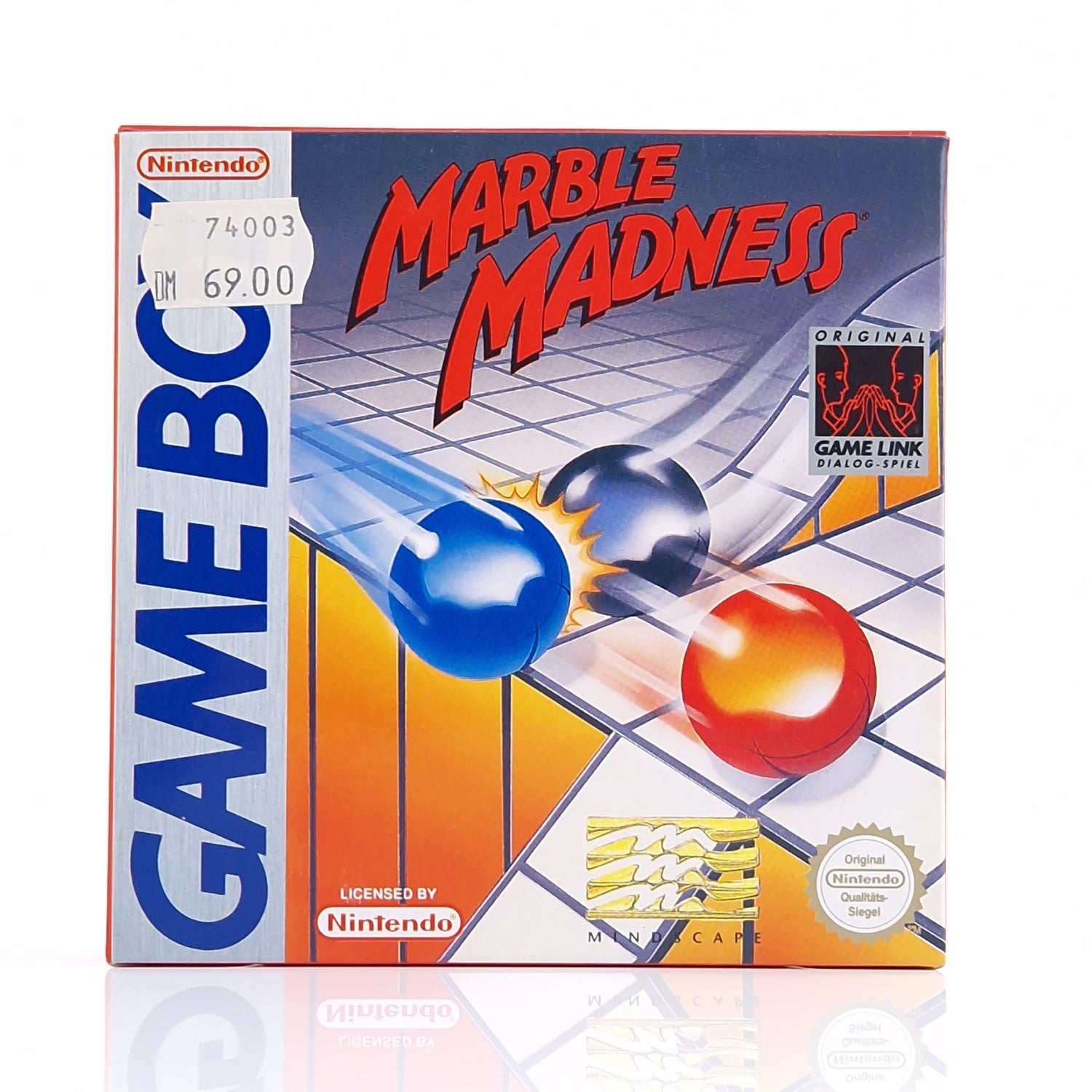 Nintendo Game Boy Spiel : Marble Madness - Gameboy Classic OVP Modul Anl. PAL