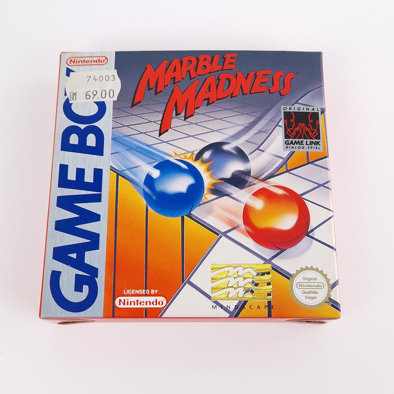 Nintendo Game Boy Spiel : Marble Madness - Gameboy Classic OVP Modul Anl. PAL