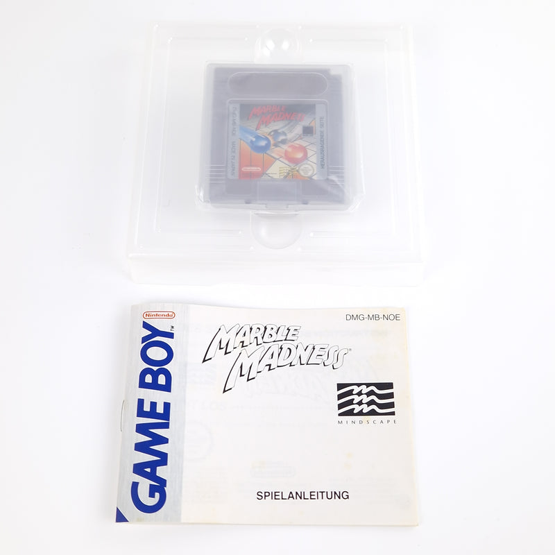 Nintendo Game Boy Spiel : Marble Madness - Gameboy Classic OVP Modul Anl. PAL