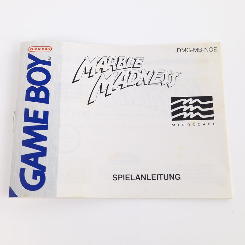 Nintendo Game Boy Spiel : Marble Madness - Gameboy Classic OVP Modul Anl. PAL