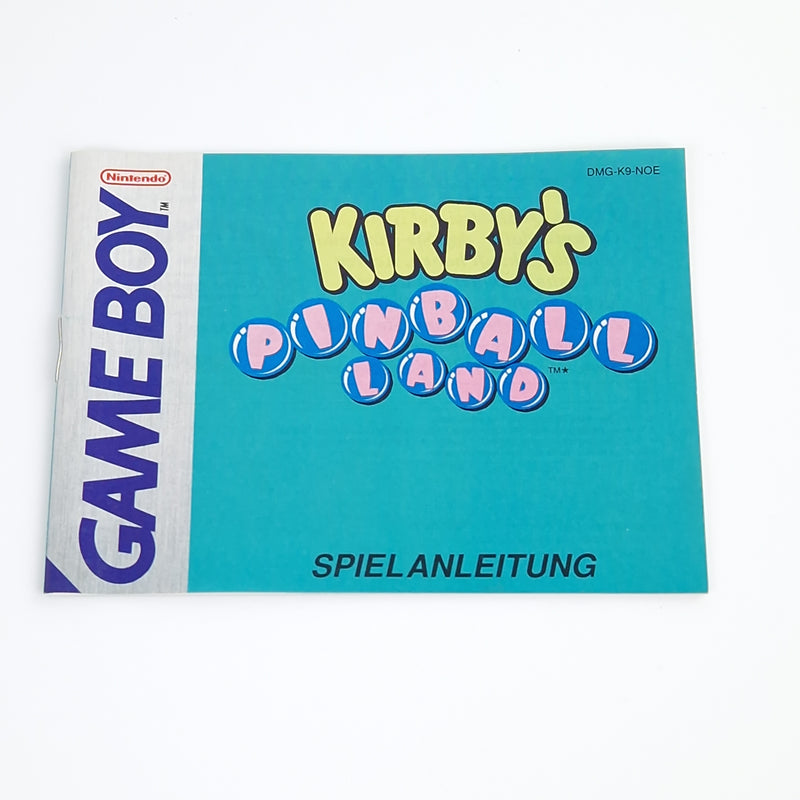 Nintendo Game Boy Spiel : Kirby´s Pinball Land - Gameboy Classic OVP PAL