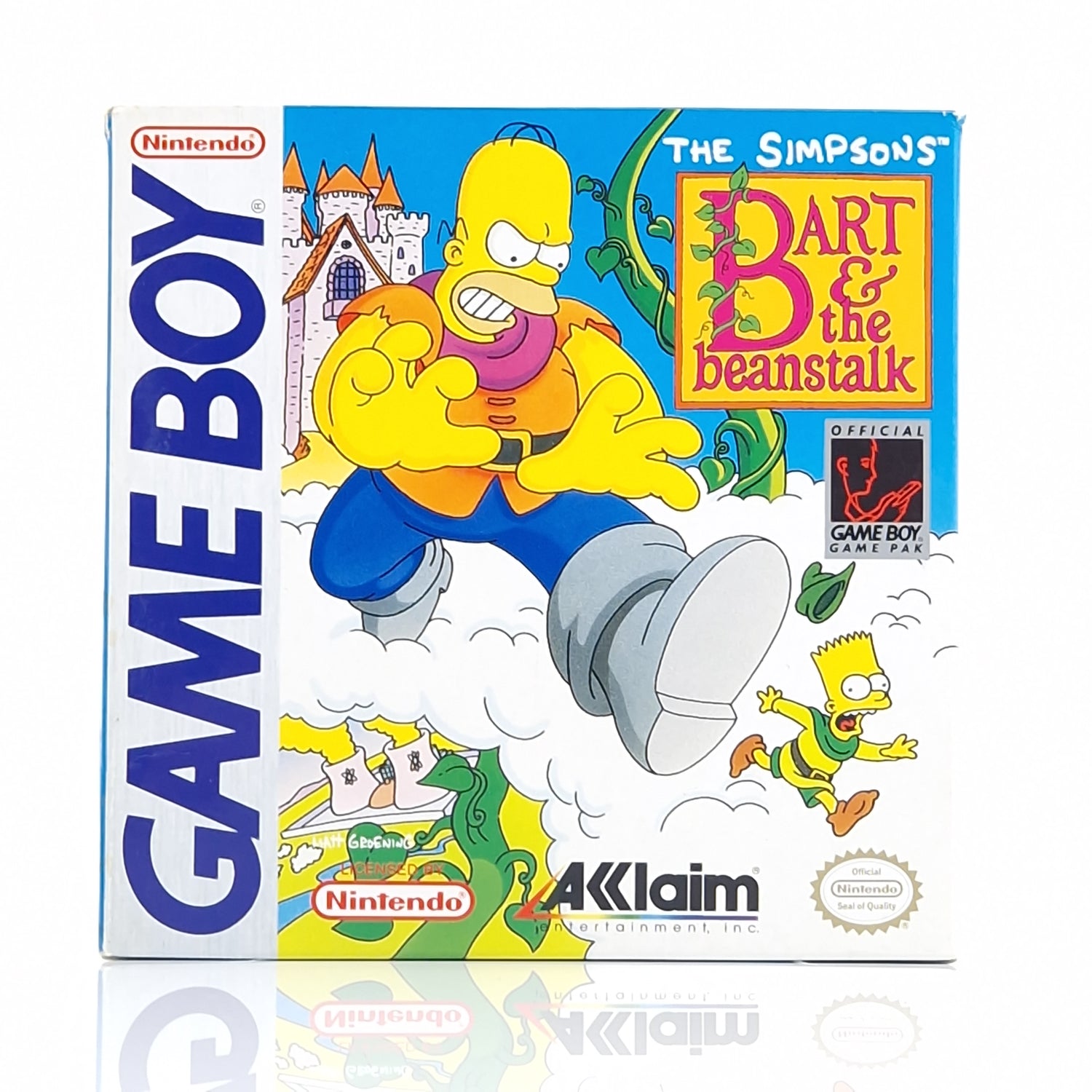 Nintendo Game Boy Spiel : The Simpsons Bart & the Beanstalk - OVP NTSC-U/C USA