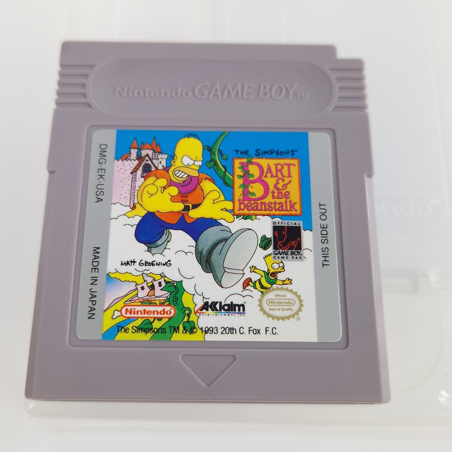 Nintendo Game Boy Spiel : The Simpsons Bart & the Beanstalk - OVP NTSC-U/C USA