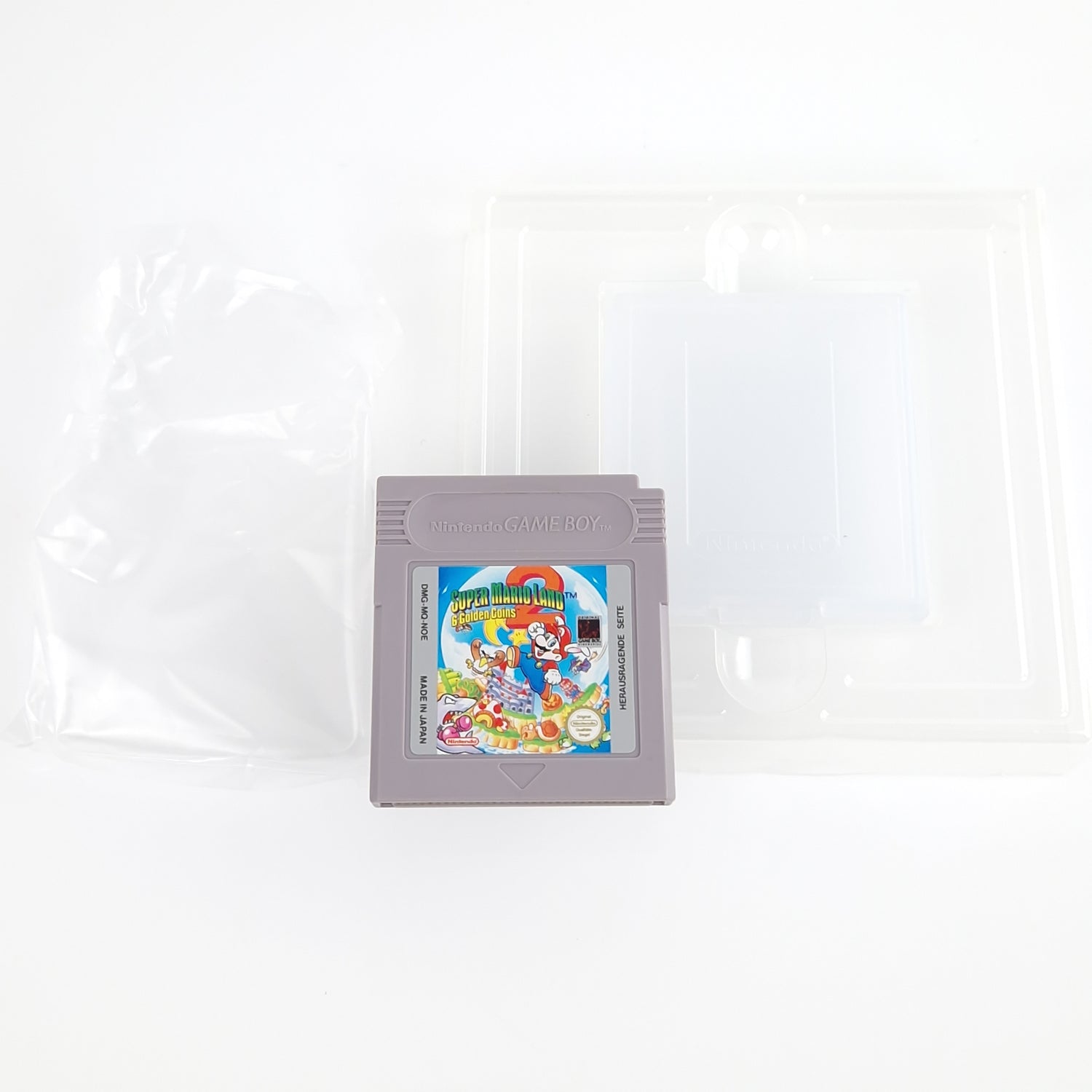 Nintendo Game Boy Spiel : Super Mario Land 2 6 Golden Coins - OVP PAL NOE