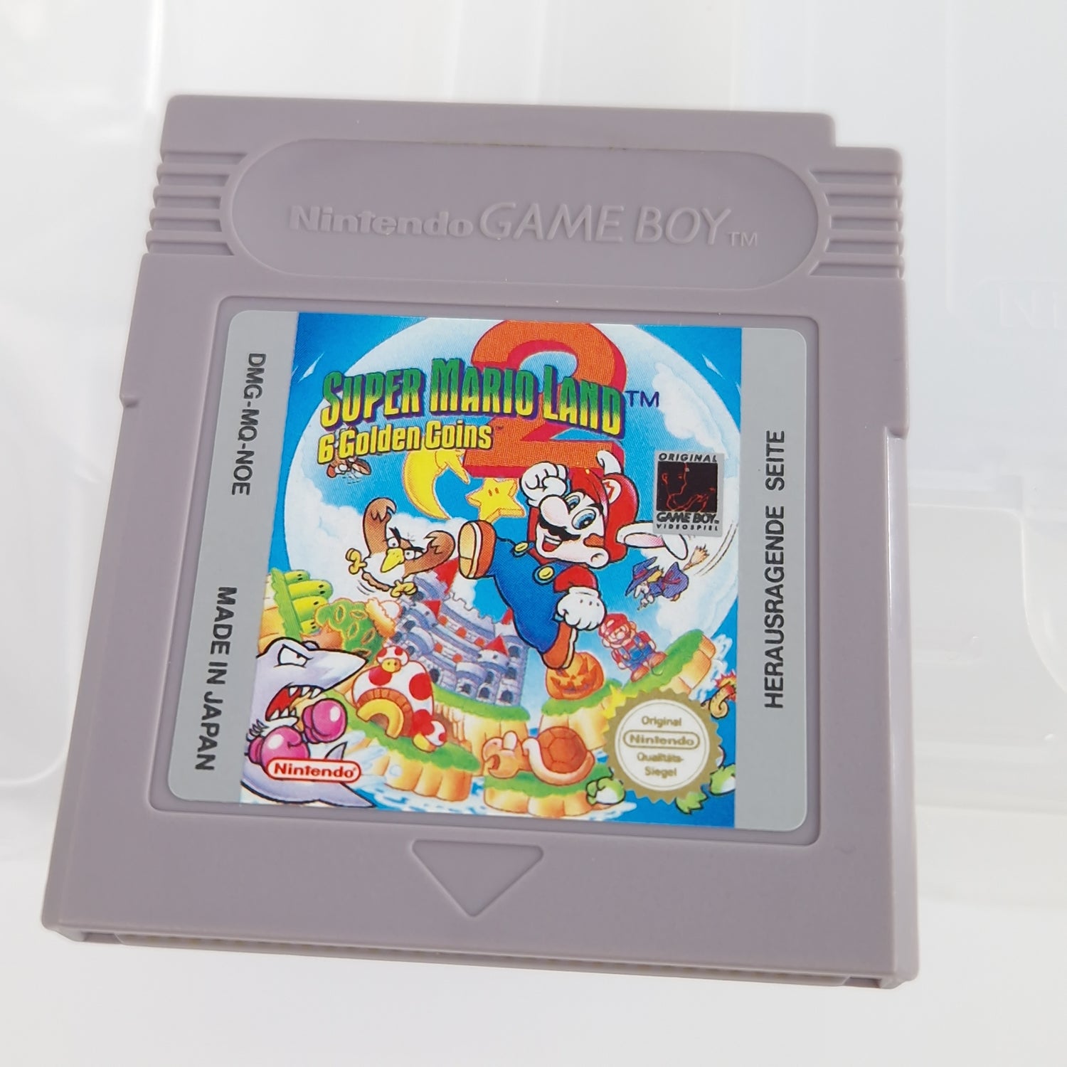 Nintendo Game Boy Spiel : Super Mario Land 2 6 Golden Coins - OVP PAL NOE