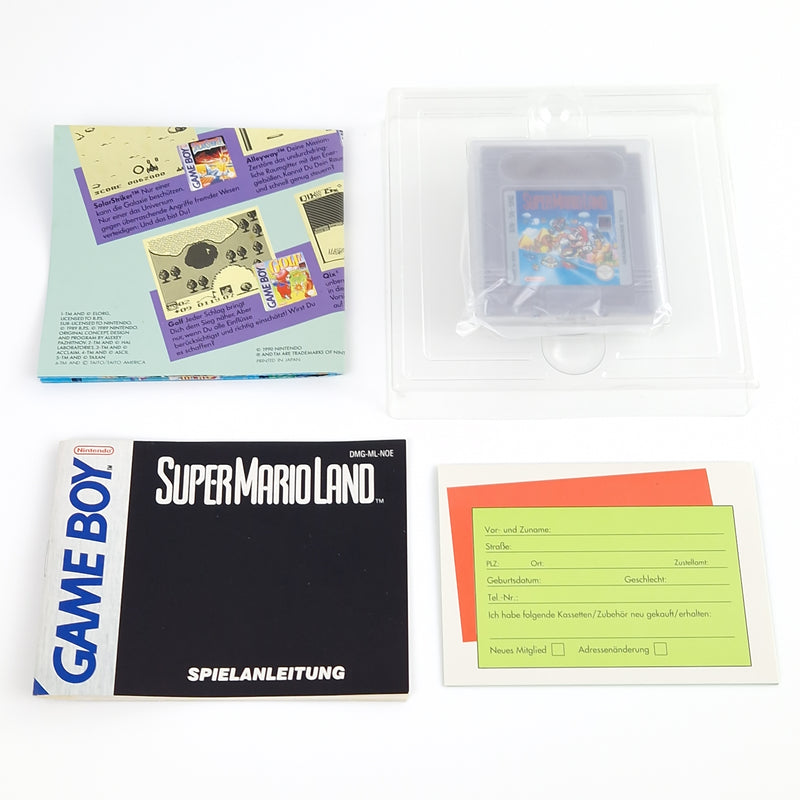 Nintendo Game Boy Spiel : Super Mario Land - Gameboy Classic | GB OVP PAl NOE