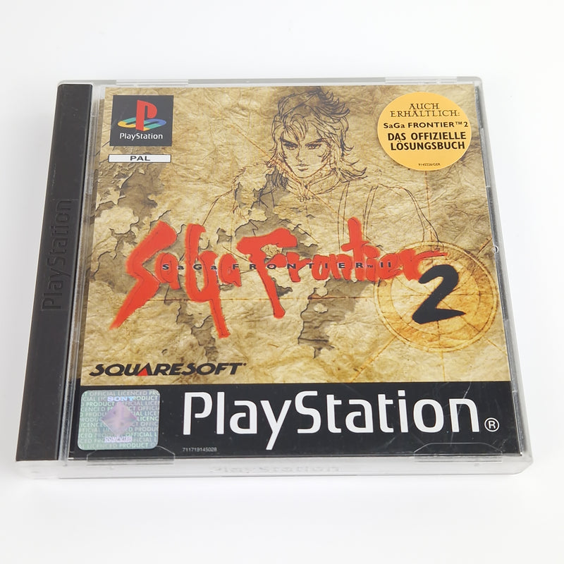 Playstation 1 Spiel : Saga Frontier 2 & Bradygames Strategy Guide - OVP Sony PS1